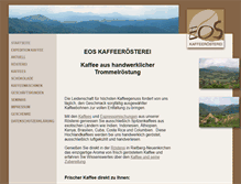 Tablet Screenshot of eoskaffee.de